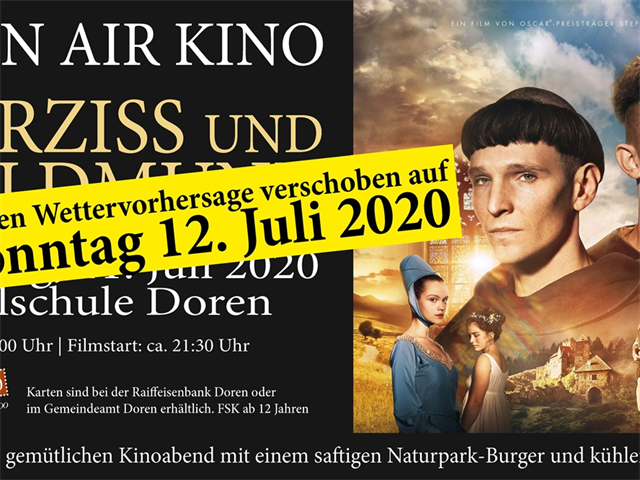 Open Air Kino in Doren